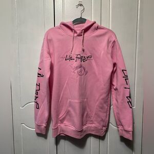 Unisex Lil Peep Fashion Pullover Hoodie Sweatshirt Unisex. M pink